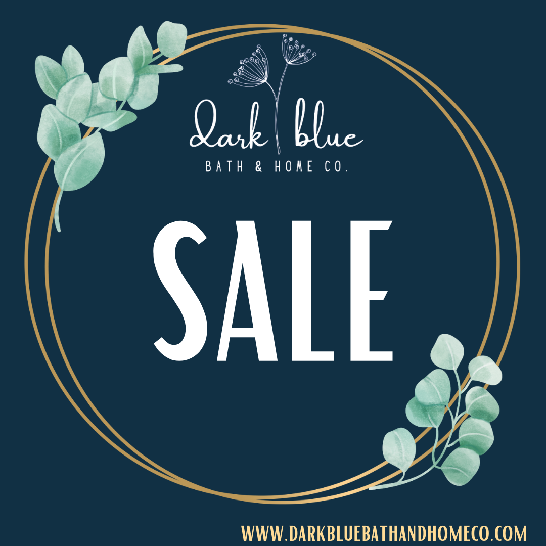 Sale Dark Blue Bath & Home Co.