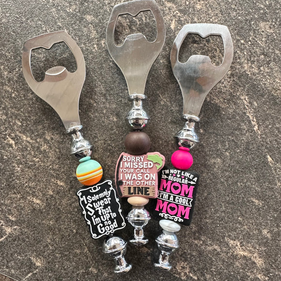 Beaded Beer Openers