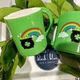 Hidden Rainbow Colors Leprechaun Bath Bomb Cup