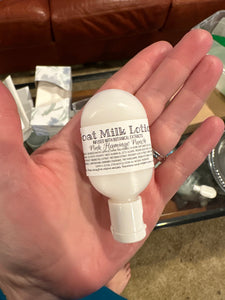 Mini Goat Milk Lotion- Squeeze Bottles