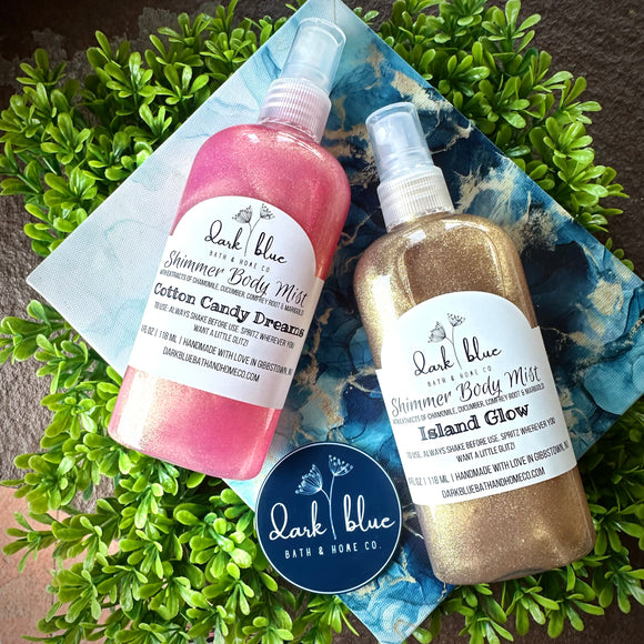 Shimmery Body Spritz Spray