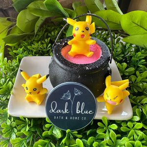 Hidden Toy Potion Bath Bombs- Watermelon Lemonade (Pikachu)