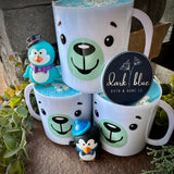 Polar Bear Mug Bath Bombs- 8oz