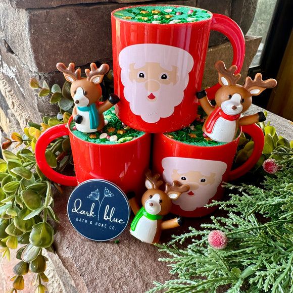 Santa Mug Bath Bombs- 8oz