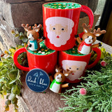 Santa Mug Bath Bombs- 8oz