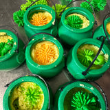 Shamrock Cauldron Hidden Toy Bath Bombs