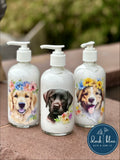 OOAK: Goat Milk Lotion Glass Bottles (Citrus Paradise)