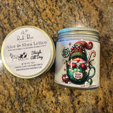 OOAK Aloe & Shea Amber Jars (Sleigh All Day)