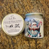 OOAK Aloe & Shea Amber Jars (Sleigh All Day)
