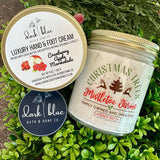 Luxury Hand & Foot Cream Custom Jars in Cranberry Apple Marmalade