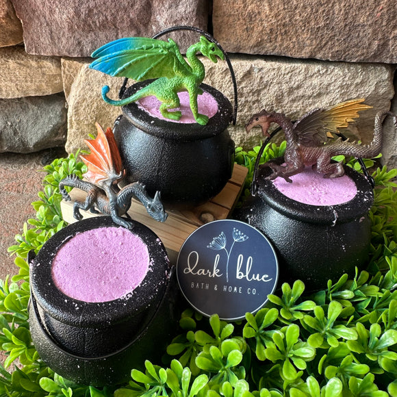 Hidden Toy Potion Bath Bombs- Berry Cherry (Dragons)