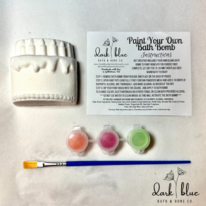 Paint Your Own Bath Bomb