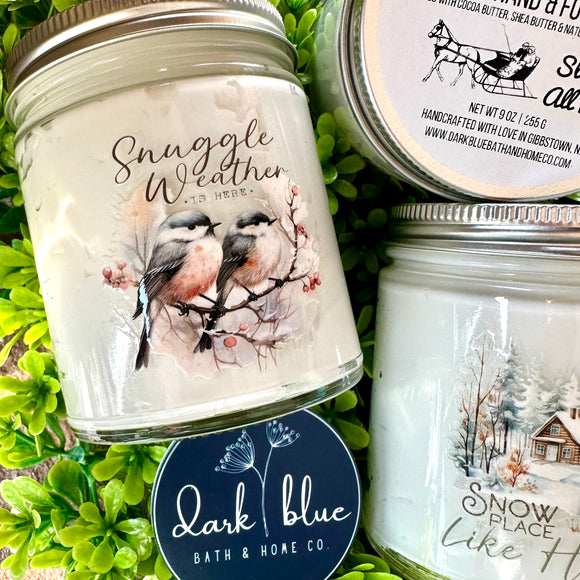 Luxury Hand & Foot Cream Custom Jars in Sleigh All Day