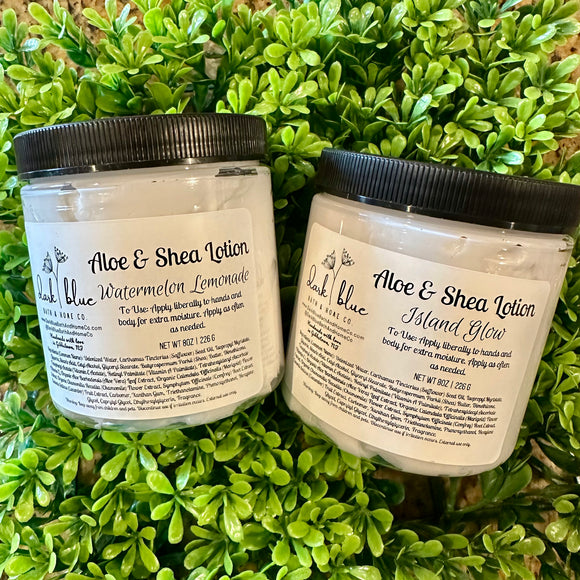 Aloe & Shea Lotion Jars [Large 9oz]