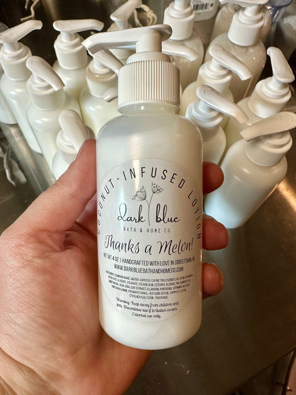 Coconut-Infused Lotion in Thanks a Melon!
